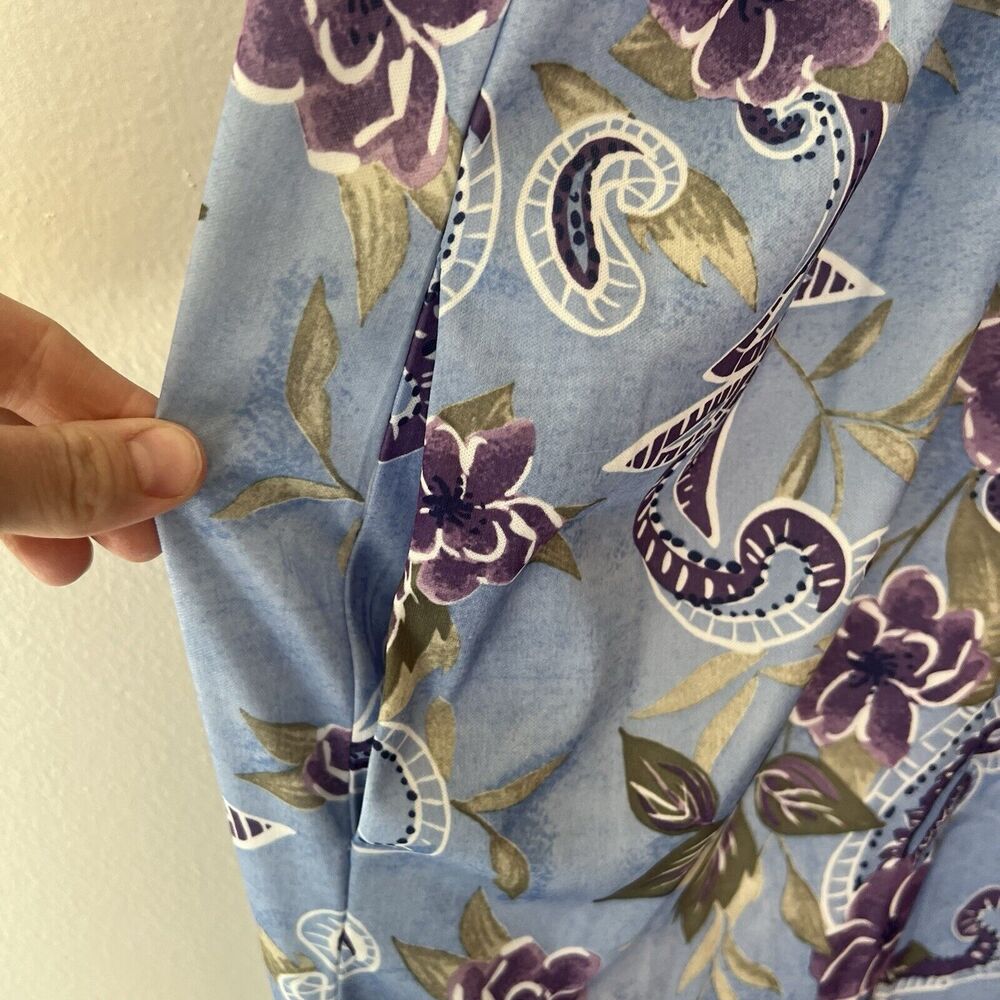 Vintage Caroll Reed Mumu‎ Nightgown Floral Long Size XL - Picture 6 of 8